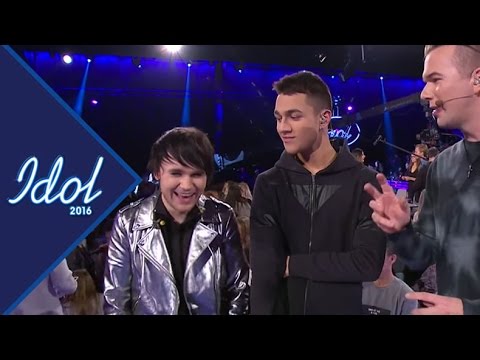 Charlie Grönvall och Liam Cacatian Thomassen om det oväntade avslöjandet i Idol Sverige 2016 (TV4)