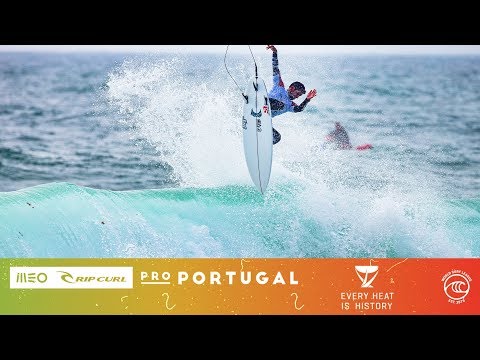 Slater vs. Bourez vs. Rodrigues - Seeding Round, Heat 12 - MEO Rip Curl Pro Portugal 2019