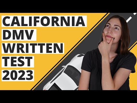 California DMV Written Test 2023 (60 Questions with Explained Answers)