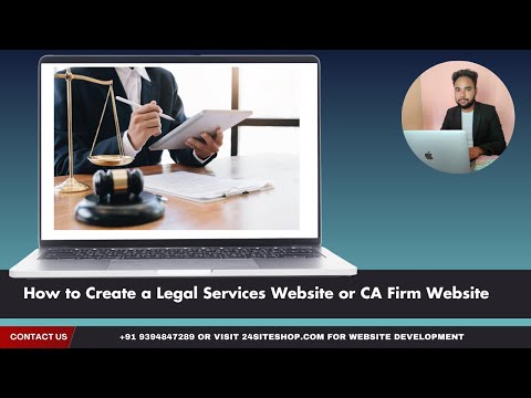 CA Firm & Legal Services Website — client website video