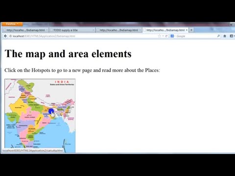 CCS375|CS8661 IP lab.EX 1-Create webpage using HTML,Embed map,Fix hotspots n show info.IT8511 WT lab
