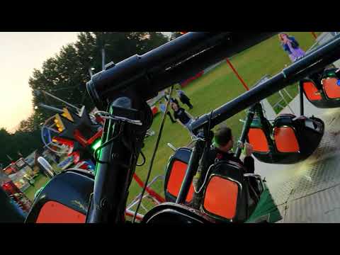 Mayhem Matterhorn On Ride Didcot Funfair 2021 #funfair #fairground #extreme