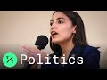 We Need To Eat The Babies Climate Activist Confronts AOC At New York Town Hall