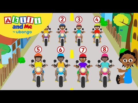 Learn Numbers in Swahili and English with Akili and Me | African Educational Songs