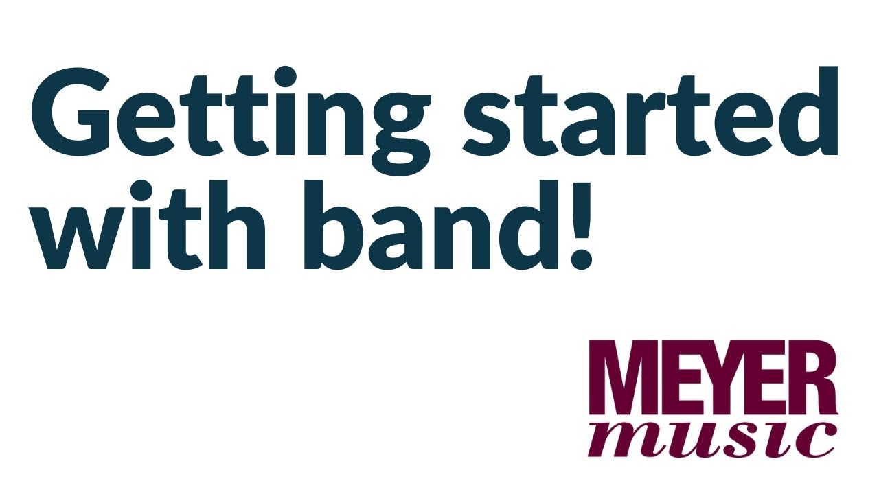 Getting Started with Band
