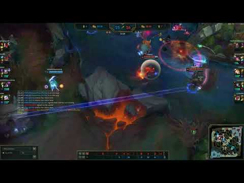 Insane Kai'Sa Smurfs Baron fight to Win Game!