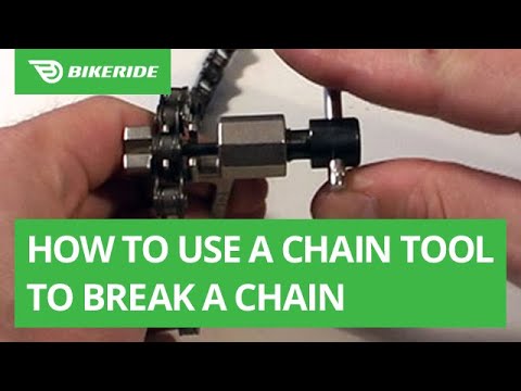 How to Use a Chain Tool to Break a Chain