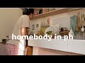 homebody days in my life | living alone in the philippines | paying bills, cooking, home organizing