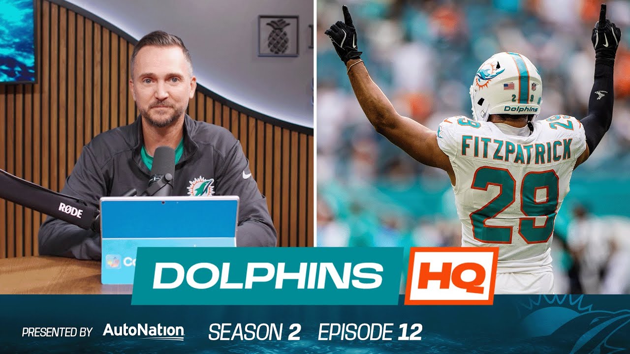 Minkah Fitzpatrick’s performance & Special Teams Coordinator Craig Aukerman joins | Dolphins HQ