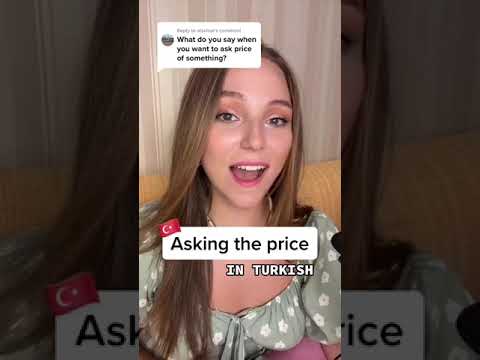 Asking the price in Turkish - Aprendiendo Idiomas