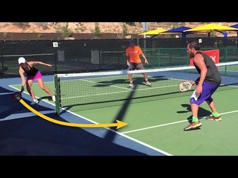 Unique Around the Post Shot - Captured in Slow-Mo!