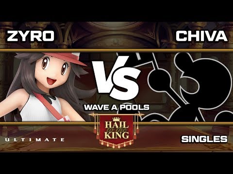 Hail To The King 3: Zyro (Pokemon Trainer) vs Chiva (Game & Watch) - Wave A