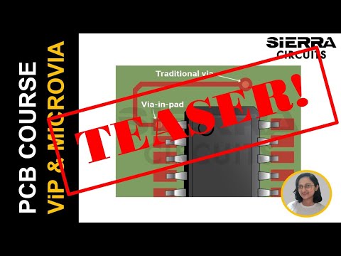 Screenshot from Via-in-Pad and Microvia Design Techniques for HDI Boards