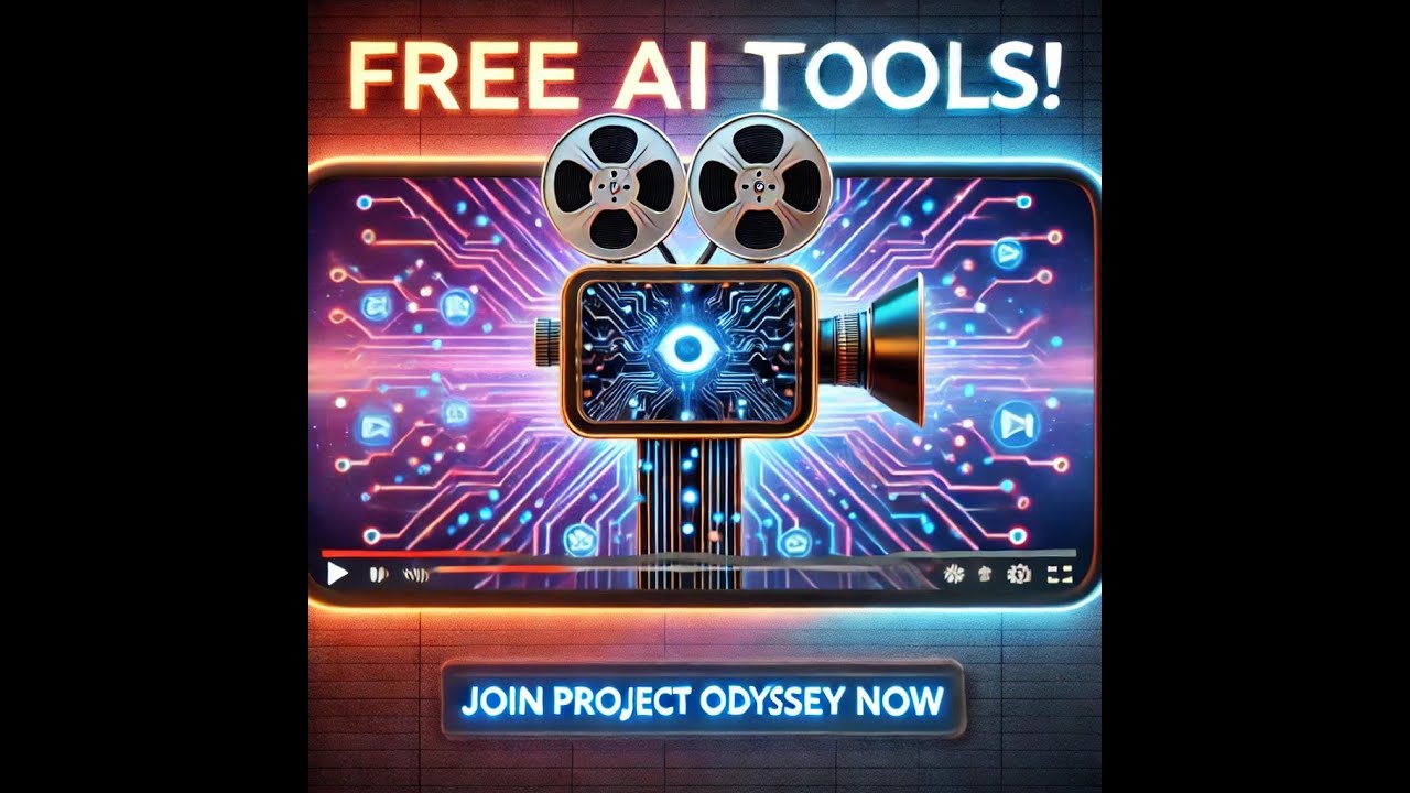 Unlock Free AI Tools for Filmmaking: How to Register for Project Odyssey!