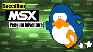 [MSX] Speedrun (08:42) 🐧 | Penguin Adventure 夢大陸アドベンチャー ᴴᴰ