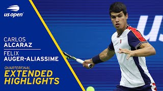 Download lagu Felix Auger-Aliassime vs Carlos Alcaraz Extended Highlights | 2021 US Open Quarterfinal mp3