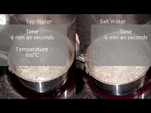 2nd YouTube video about how can you increase the boiling point of water apex