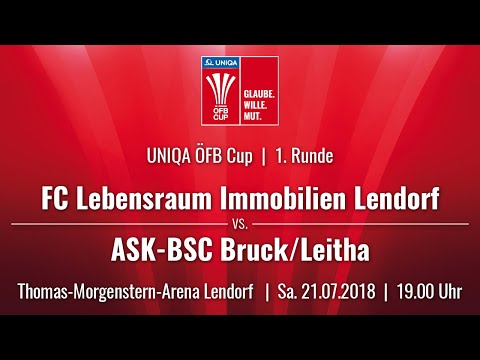 21.07.2018 | 19:00 Uhr | FC Lebensraum Immobilien Lendorf vs. ASK/BSC Bruck/Leitha  | Livestream