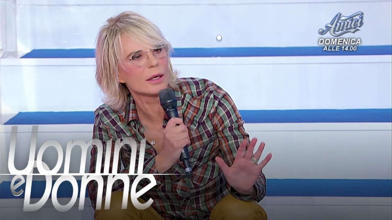 Uomini e Donne, Trono Over - La reazione di Maria De Filippi al comportamento di Biagio