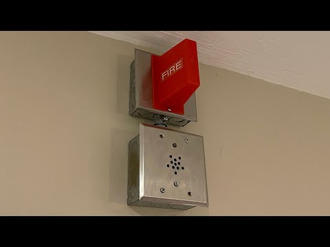 Basement Fire System Test 46 | Vintage Edwards Horns and Lights