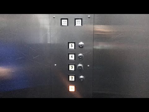 VINTAGE 1967 Dover/Turnbull Traction Elevator at 68 Water St in Vancouver BC