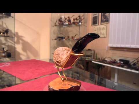 PIPA TOM SPANU RADICA HALF BENT RUSTICATA NUOVA -  Numero oggetto eBay: 400619701580