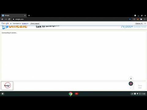 being a girl on omegle TEXT