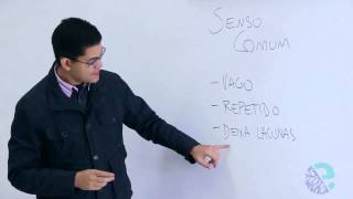 O Senso comum