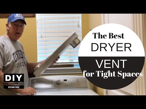 image-How much space does a periscope dryer vent need?