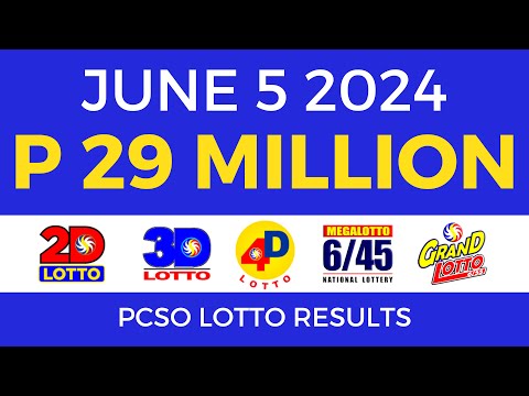 Lotto Result Today 9pm June 5 2024 PCSO Complete