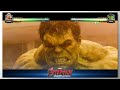 Hulk vs Hulkbuster with Healthbars