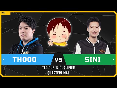 WC3 - [HU] TH000 vs Sini [NE] - Quarterfinal - TeD Cup 17 Qualifier