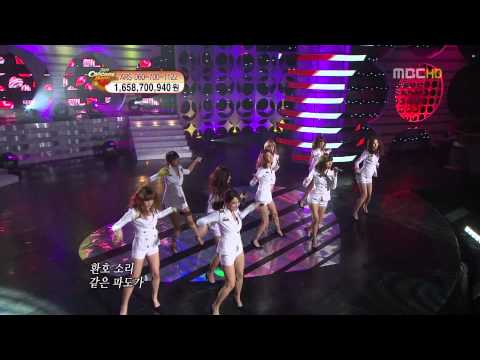 091130 SNSD Genie live at MBC (New life for children)
