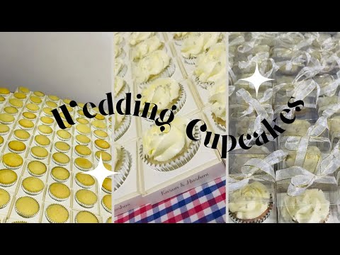 Wedding cupcakes 👰🤍