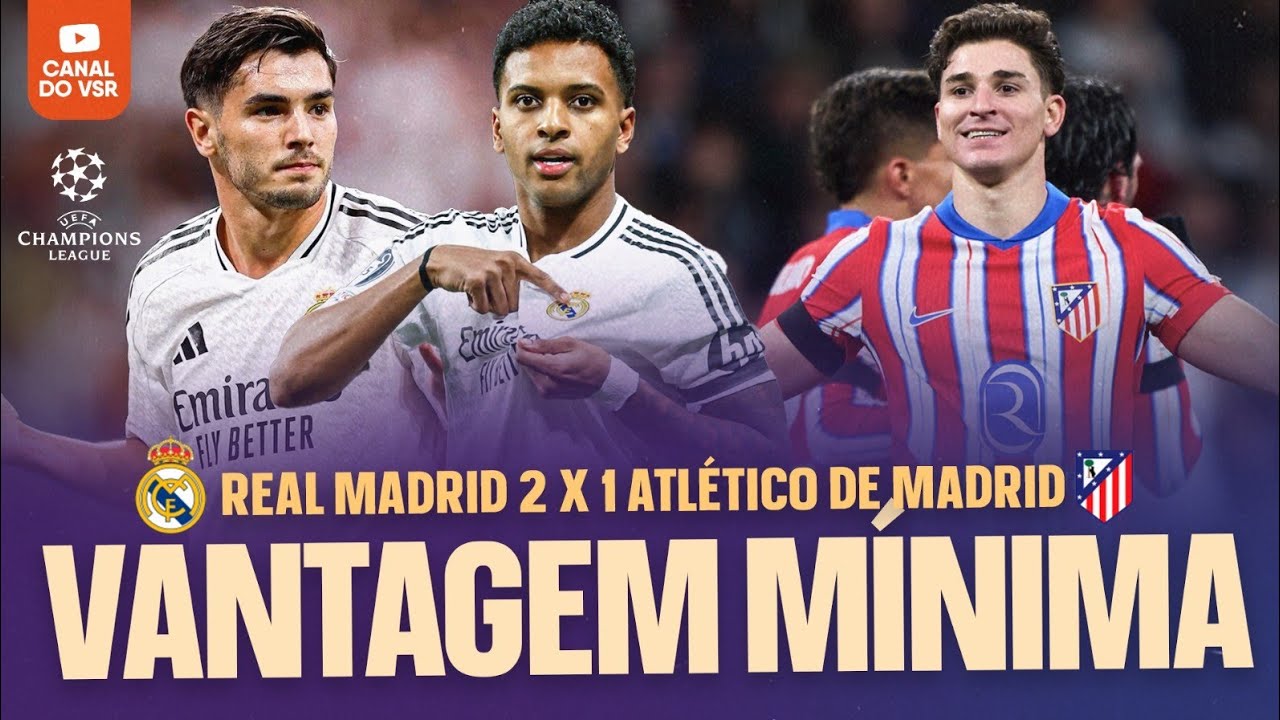 RODRYGO E BRAHIM CHAMAM O JOGO E REAL VENCE O DERBY