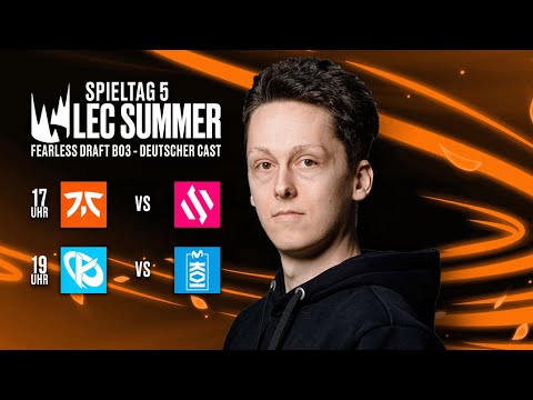 🟢LEC SUMMER TAG 5🟢FEARLESS DRAFT BO3 🟢 #WatchLEC