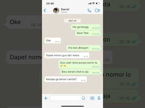 #pov Tes pacar #alternativeuniverse #fakechat #whatsmock #au #chatting