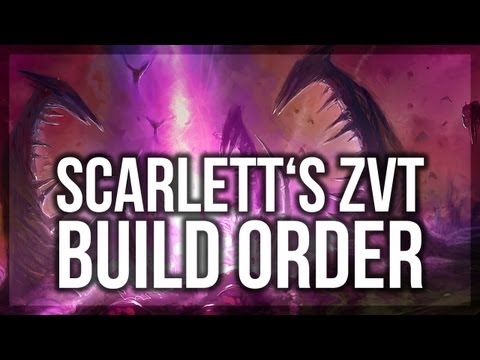 Scarlett's Zerg versus Terran Build Order (StarCraft 2 Heart of the Swarm)