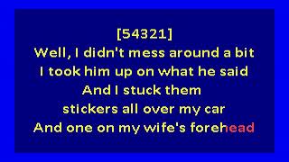 John Prine -  Your Flag Decal Won&#39;t Get You Into Heaven (karaoke)