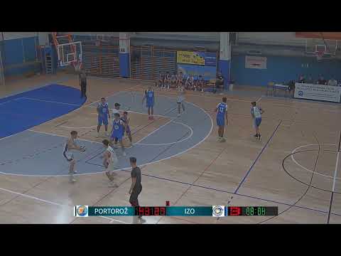 HIGHLIGHTS 2024 2. SKL U20 - KK Portorož - KK Izola : Miha Stanovnik  - 7 trojke