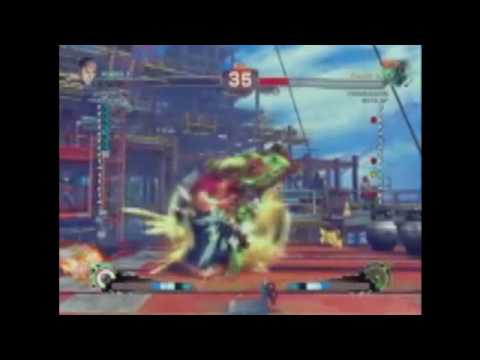 Super Street Fighter 4 Daigo,Gameinn (Ryu) vs Proshiking (Blanka) Part 4