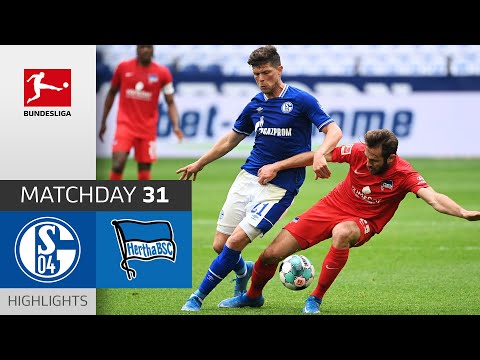 FC Schalke 04 Gelsenkirchen 1-2 Hertha BSC Berline...