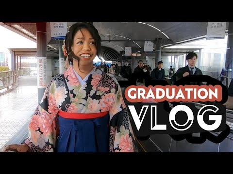 日本大學畢業典禮｜最後的學校Vlog! (GRADUATING UNIVERSITY in JAPAN | Last School Vlog!)