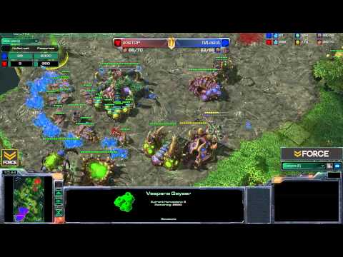 StarCraft 2 - TOP [T] vs LosirA [Z] G1 - Commentary