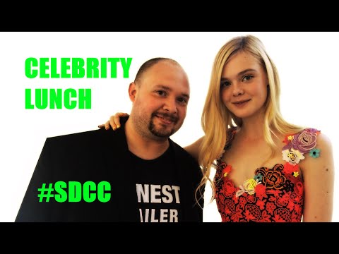 Elle Fanning & Ben Kingsley #SDCC2014