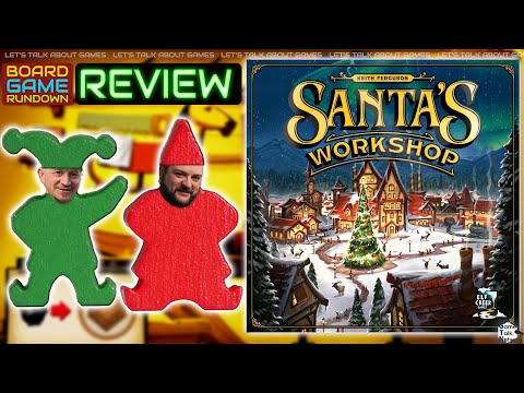 Santa's Workshop Review by Board Game Rundown