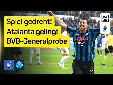 Erfolgreich vor BVB-Duell: Atalanta Bergamo - SSC Neapel | 26. Spieltag | Serie A | DAZN Highlights