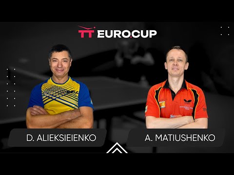 19:15 Dmytro Alieksieienko - Andrii Matiushenko 13.04.2025 TT Euro.Cup Ukraine Master. TABLE 3