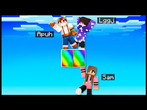 TENTANDO SOBREVIVER EM APENAS 1 BLOCO NO MINECRAFT... COM MODS - ALL IN ONE