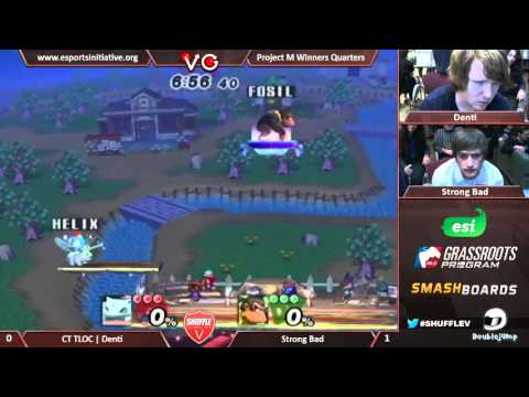 Shuffle V - Denti (Ivysaur) vs. Strong Bad (DK/Wario)